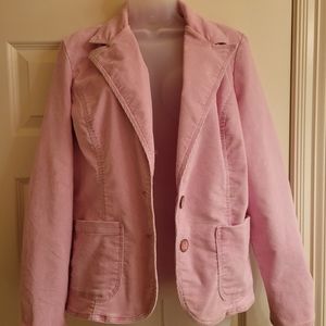 Pink corduroy jacket